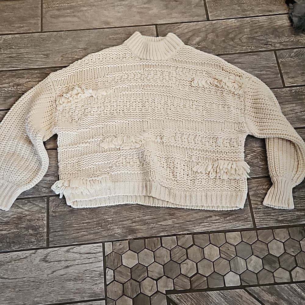 Oversized chunky knit sweater size xl